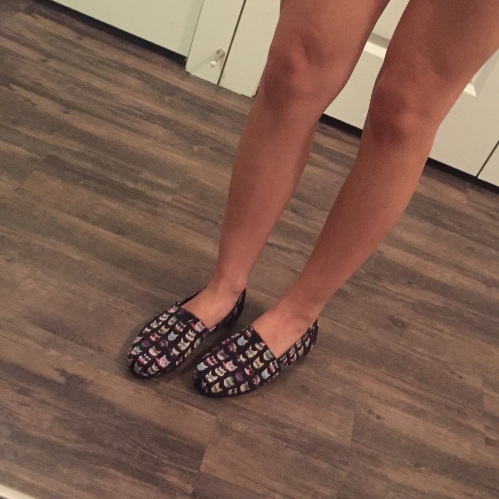Bobs hipster cat slip on shoe